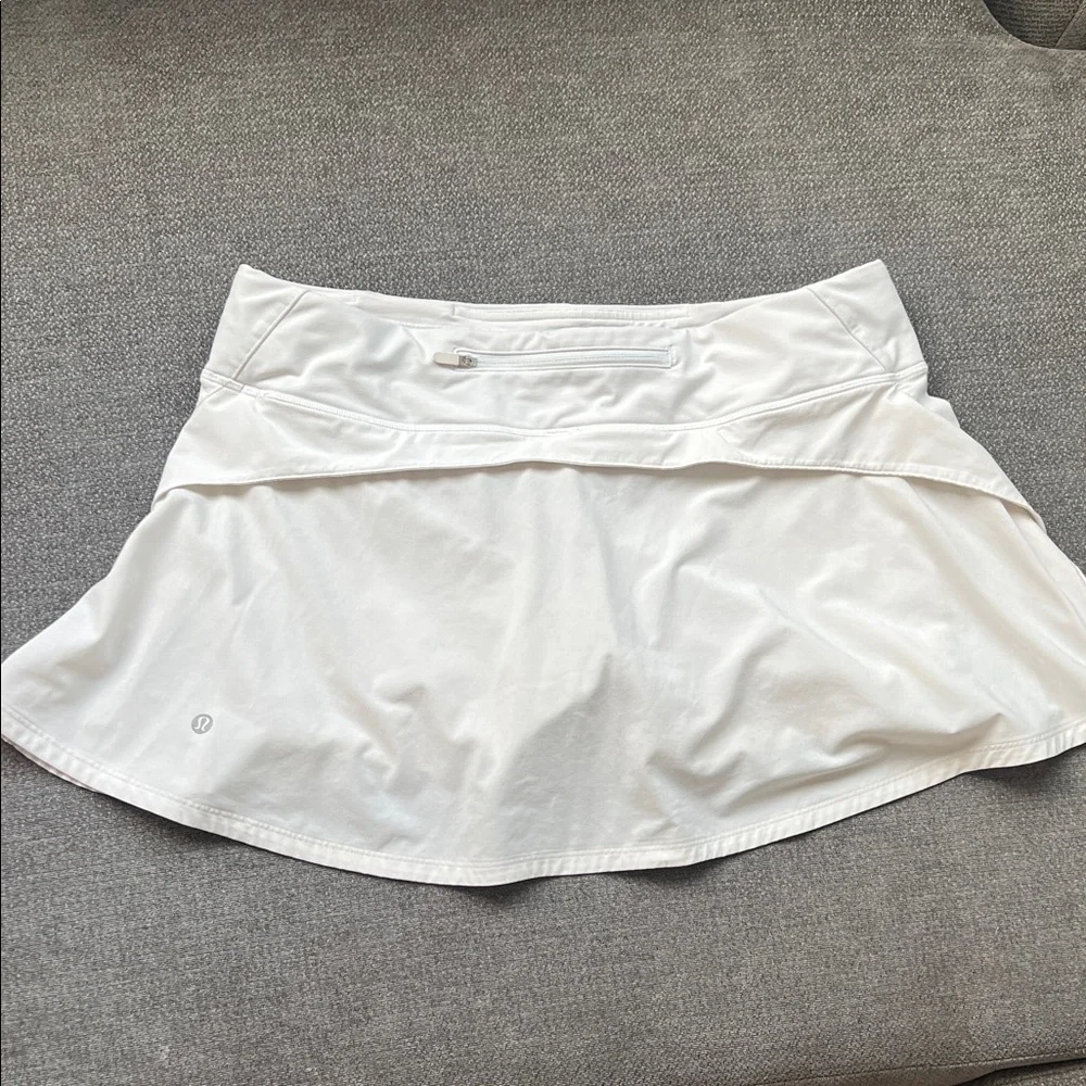 Lululemon Athletica White Skater Skirt
